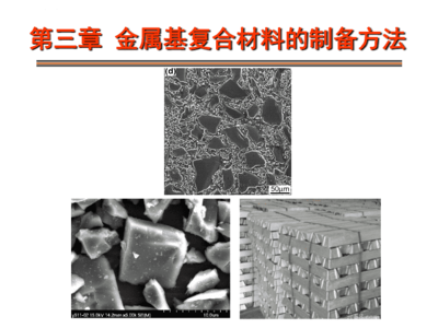 金属基复合材料制备工艺原理